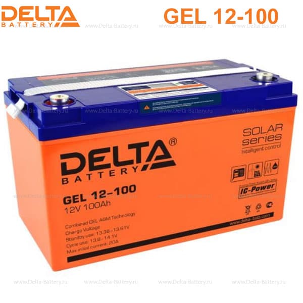Аккумуляторная батарея Delta GEL 12-100 в Уфе