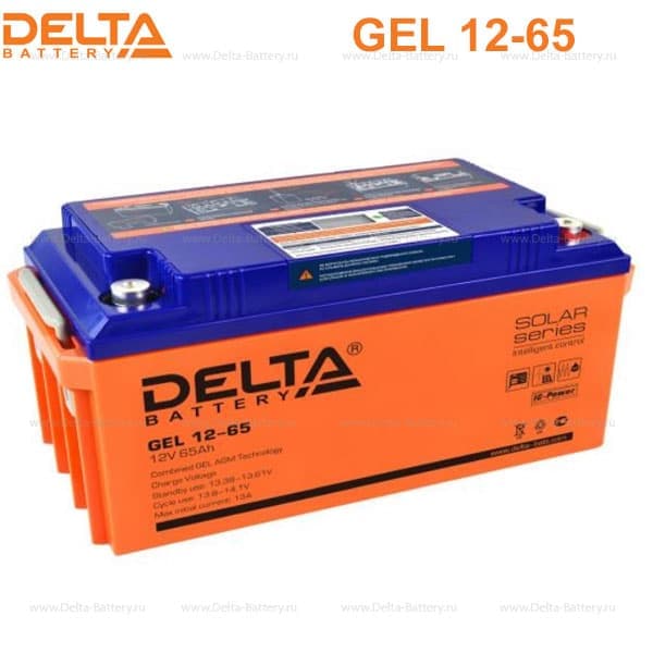 Аккумуляторная батарея Delta GEL 12-65 в Уфе