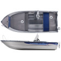 Алюминиевая лодка Linder Sportsman 445 CATCH в Уфе