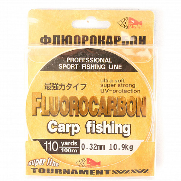 Леска SkyFish Fluorocarbon 100 метров в Уфе