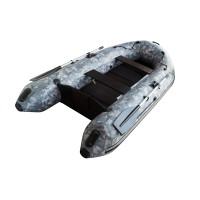 Надувная лодка Муссон 2900 С КМФ Лес черный